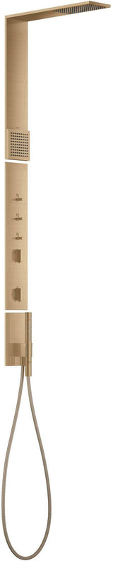 AXOR ShowerComposition Duschpaneel mit Thermostat, Kopf- und Schulterbrause Chrom