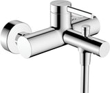 Hansgrohe Zesis S Wannenmischer Aufputz Chrom – 2 Verbraucher, Temperaturbegrenzung