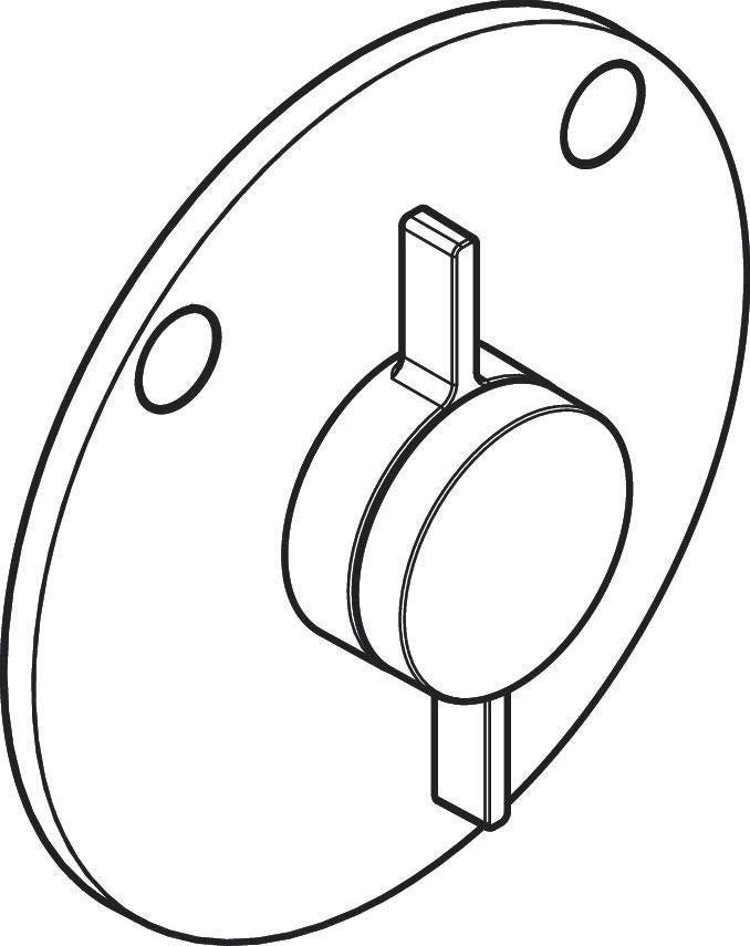 HANSGROHE HG Mischer DuoTurn S Unterputz, 2 Verbraucher chrom – Mengensteuerung und Umsteller