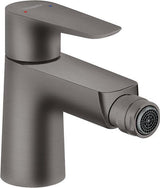 Hansgrohe Talis E Einhebel-Bidetmischer DN15 mit Ablaufgarnitur, chrom – Kugelgelenk-Luftsprudler, 5 l/min