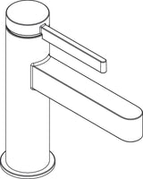 HANSGROHE Finoris 100 CoolStart Waschtischmischer mit Push-Open Ablaufgarnitur chrom