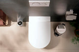 HANSGROHE WC-Sitz EluPura Original S weiß – glänzend, abnehmbar, Montage von oben
