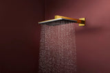 HANSGROHE Kopfbrause Raindance Alive Q 210/340 1jet – Rechteckig, RainAir & PowderRain, Schwarz