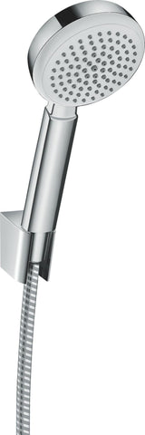 HANSGROHE Brauseset Croma Select E 1jet mit Isiflex Brauseschlauch 1600 mm weiß/chrom