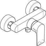 HANSGROHE Rebris E Einhebel-Brausemischer Aufputz Chrom – Temperaturbegrenzung & Rückflussverhinderer