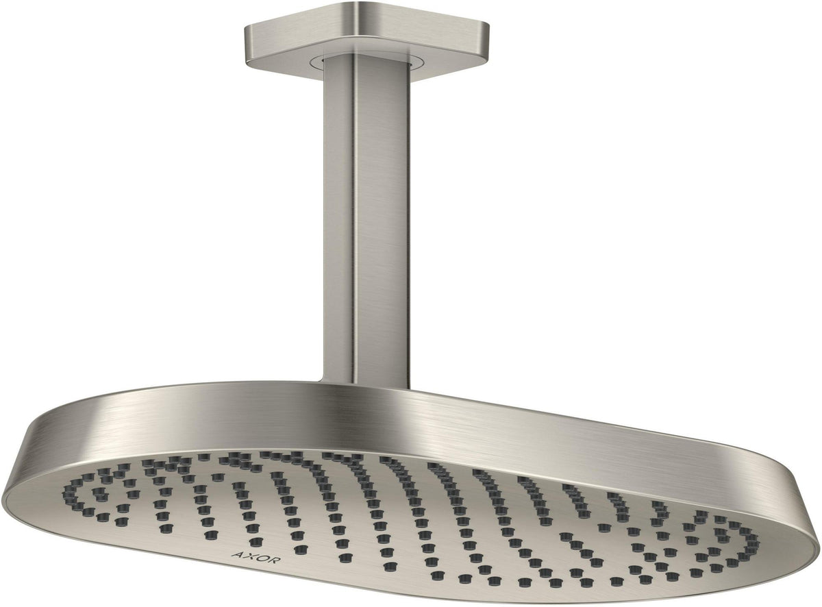 AXOR ShowerSphere 1jet EcoSmart Kopfbrause 370/220 mit Deckenanschluss – Rain FlexPower