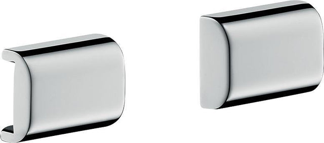 AXOR Universal Softsquare Abdeckung für Reling in Chrom – Hansgrohe Zubehör