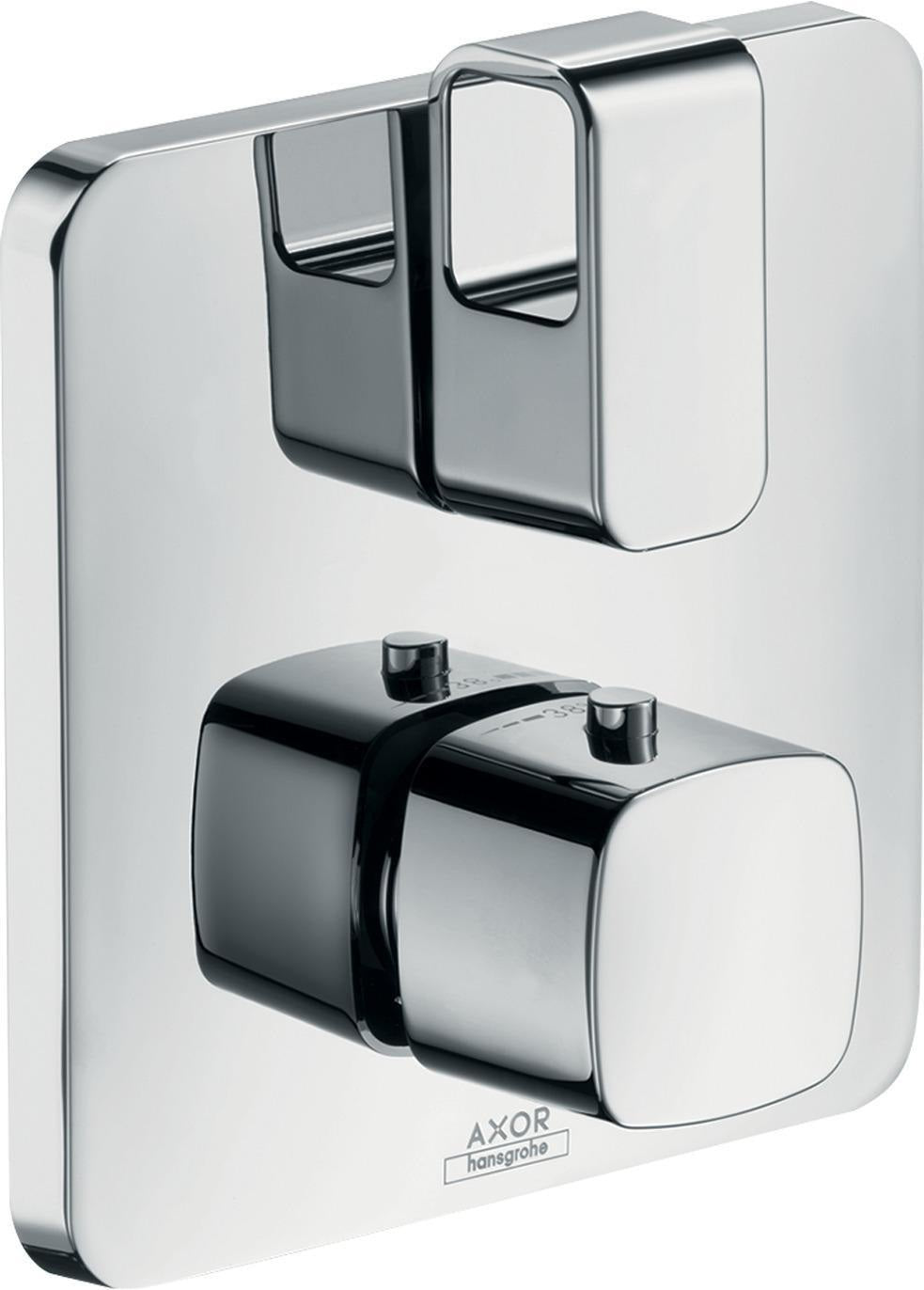 AXOR URQUIOLA Thermostat Unterputz mit Abstellventil Chrom – 1 Verbraucher