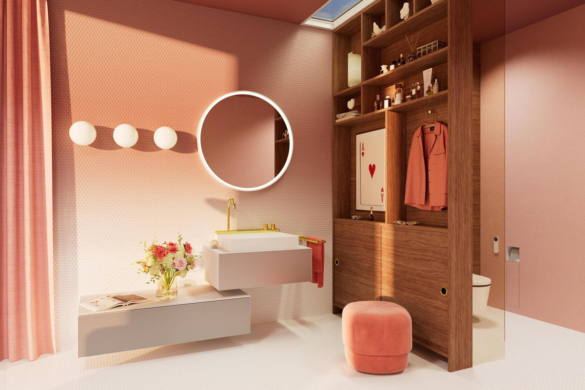 HANSGROHE Xevolos E Waschtischunterschrank 780 mm mit Keramikfront und PushOpen