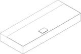 HANSGROHE Aufsatzwaschtisch Xevolos E 1200x480mm weiß mit SmartClean, 2 Hahnlöchern und Ablaufgarnitur