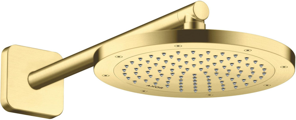 AXOR Kopfbrause 245 1jet EcoSmart Chrom – 245 mm Rain Strahl für Wand- und Deckenmontage