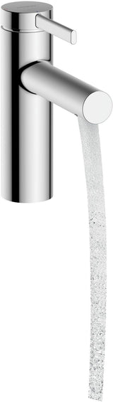 HANSGROHE Zesis S 100 Waschtisch-Einhebelmischer mit Zugstangen-Ablaufgarnitur mattschwarz – ComfortZone 100, CoolStart
