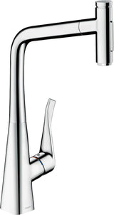 Hansgrohe HG Spültischmischer 320 Select 2jet Ausziehbrause M7110-H320 chrom