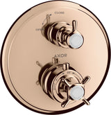 AXOR MONTREUX Unterputz-Thermostat mit Abstellventil, Chrom – 1 Verbraucher