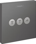 sonstige / brushed black chrome