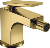 AXOR CITTERIO Einhebel-Bidetmischer mit Zugstangen-Ablaufgarnitur, Chrom – Hansgrohe