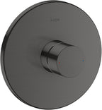 brushed black chrome / keine Angabe / ohne Zerogriff, Temperaturbegrenzer, Schalldämpfer, für Durch