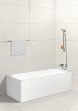 HANSGROHE Crometta Vario Brauseset weiß/chrom mit Unica´Croma Brausestange 650 mm