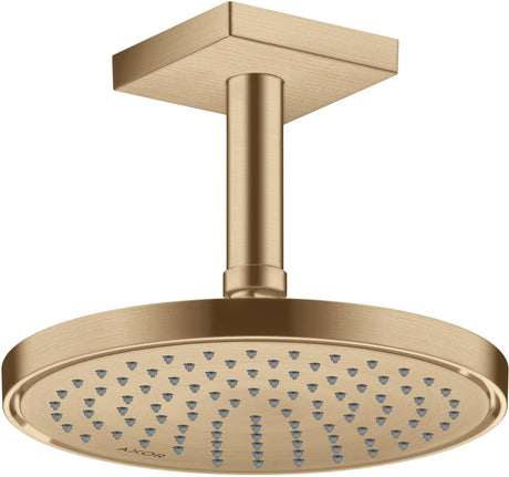 AXOR Kopfbrause 220 1jet EcoSmart Chrom – 220 mm Rain-Duschkopf für Wand- und Deckenmontage