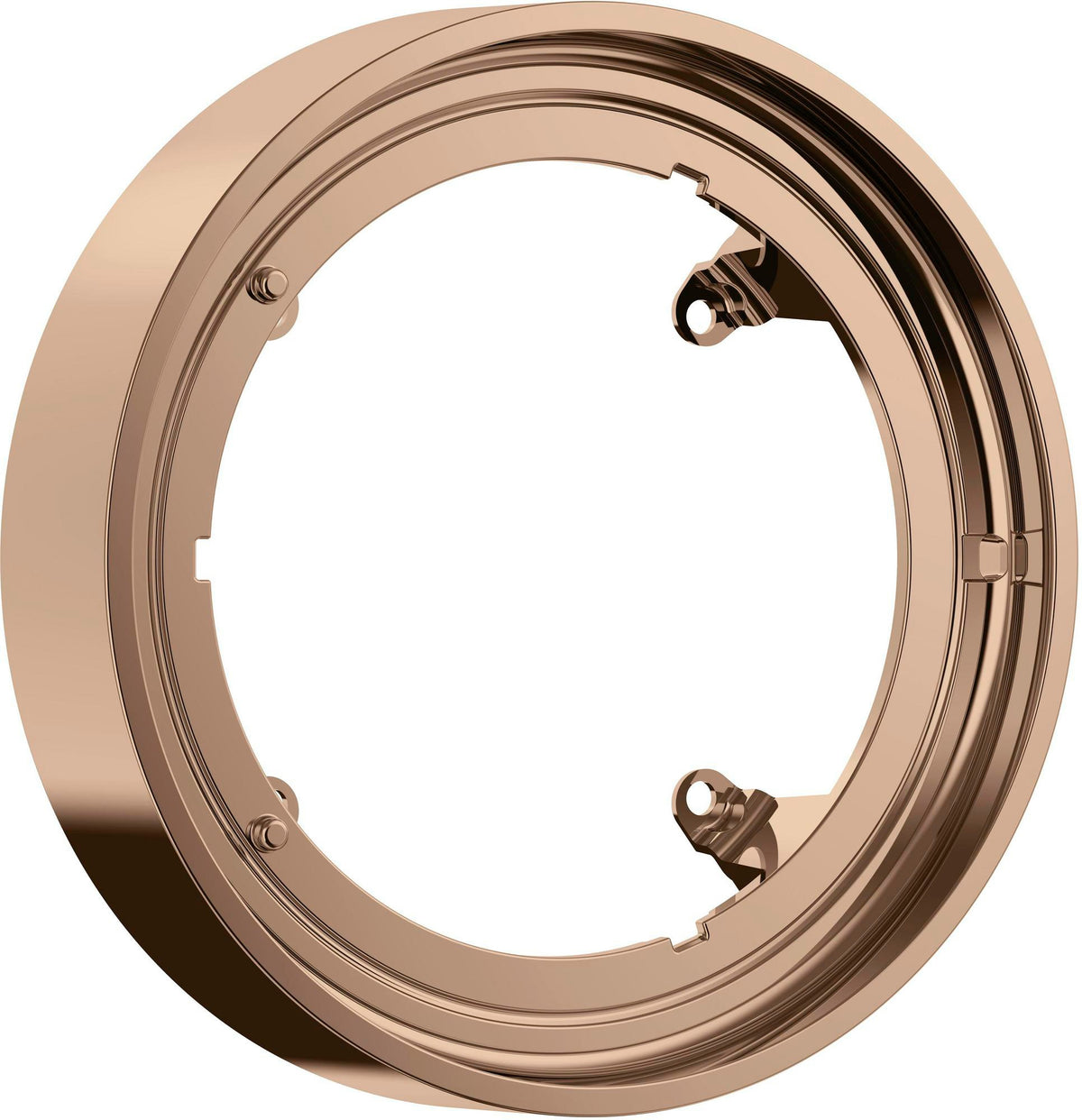 AXOR ShowerSelect ID Verlängerungsrosette 22 mm rund in Chrom – für Fliesenausgleich