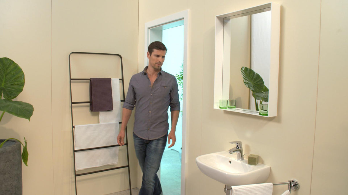Hansgrohe Focus 70 Einhebel-Waschtischmischer DN 15 mit Zugstangen-Ablaufgarnitur, chrom