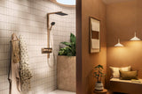 HANSGROHE Raindance Alive Q 210/340 2jet Duschsystem mit Thermostat – Schwarz