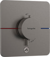 HANSGROHE ShowerSelect Comfort Q Thermostat chrom – 1 Verbraucher, Select-Taste, Mengensteuerung