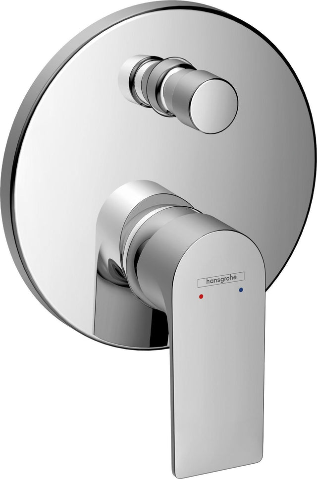 HANSGROHE Rebris E Einhebel-Wannenmischer Fertigmontageset Unterputz Chrom