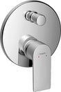 HANSGROHE Rebris E Einhebel-Wannenmischer Fertigmontageset Unterputz Chrom