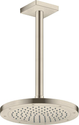 AXOR Kopfbrause 245 1 Jet EcoSmart Chrom – Rain-Duschkopf für Wand- und Deckenmontage