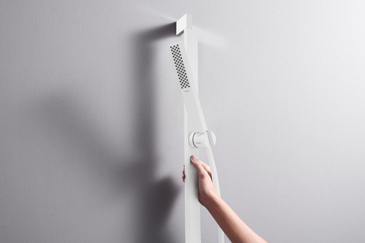 HANSGROHE Pulsify E 1jet Stabhandbrause EcoSmart Chrom – PowderRain & QuickClean