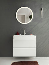 HANSGROHE Xilesa E Waschtischunterschrank 780 mm mit 2 Schubkästen und PushOpen – Wandmontage