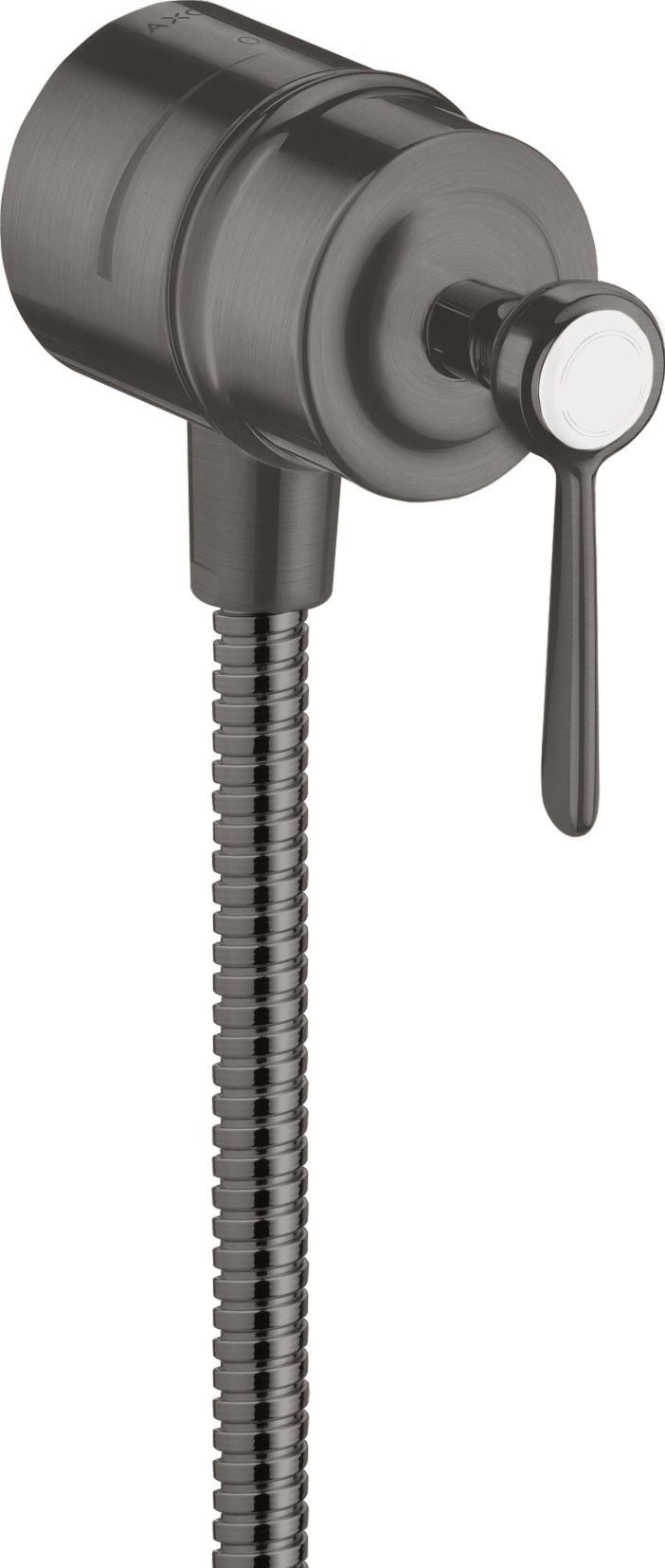 AXOR Montreux FIXFIT STOP DN 15 Schlauchanschluss mit Absperrventil und Hebelgriff, Chrom