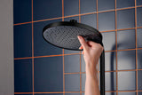HANSGROHE Activera S Showerpipe 240 1jet EcoSmart Reno Varia chrom – Duschsystem mit Kopf- und Handbrause