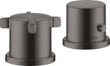 AXOR CITTERIO E 2-Loch-Wannenrandarmatur DN 15 mit Thermostat, Chrom – Hansgrohe