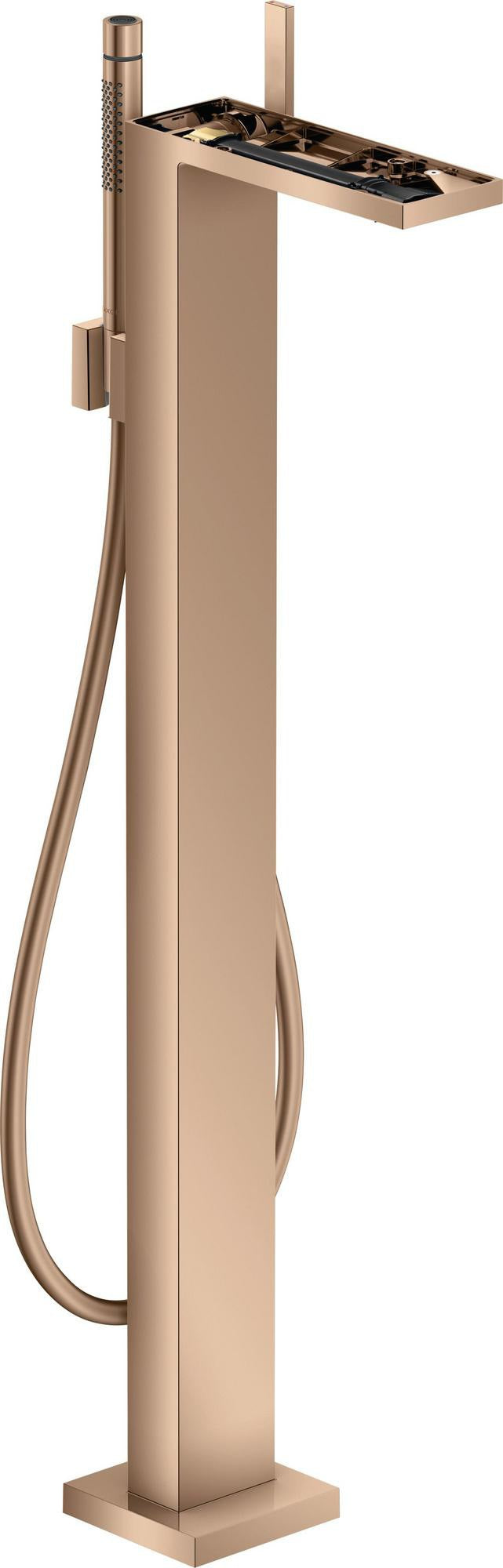 AXOR MYEDITION Einhebel-Wannenmischer bodenstehend ohne Platte polished gold optic von Hansgrohe