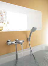 HANSGROHE Brauseset Croma 100 Vario mit Isiflex Brauseschlauch 1250 mm, 4 Strahlarten, Chrom
