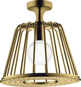 AXOR LampShower Nendo Kopfbrause mit Deckenanschluss und LED-Beleuchtung, Chrom, 275 mm