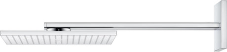 AXOR Kopfbrause 300/300 1jet Chrom mit Brausearm – PowderRain Strahl