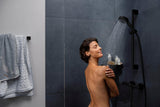 HANSGROHE Unica Pulsify Brausestange 650 mm Chrom mit Handbrausehalterung und Brauseschlauch