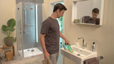 HANSGROHE Metris Einhebel-Waschtischmischer 230 DN 15 mit Schwenkauslauf, chrom