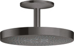 brushed black chrome / schwarz