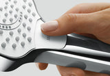 HANSGROHE HG Handbrause CROMA SELECT S VARIO DN 15 weiß/chrom – 3 Strahlarten, Select-Taste & QuickClean