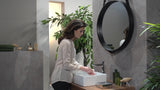 HANSGROHE Talis E Einhebel-Waschtischmischer 240 mit Zugstangen-Ablaufgarnitur, chrom