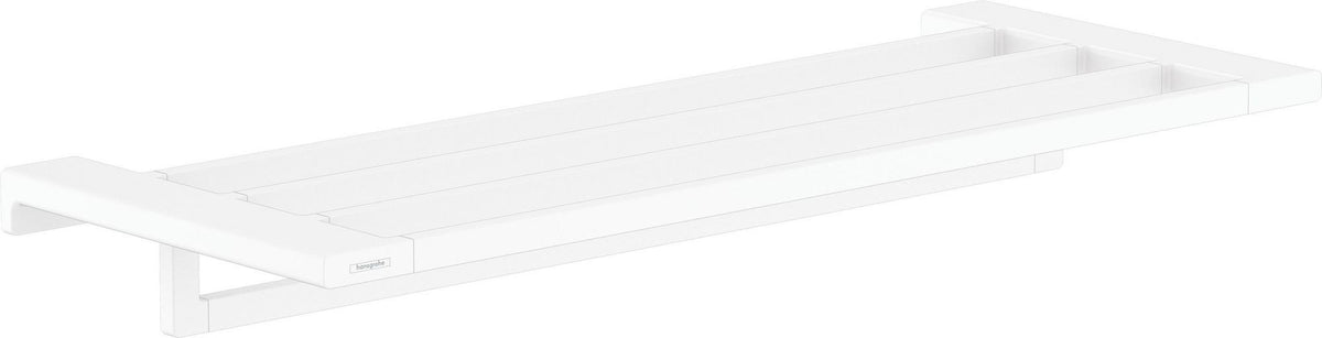 HANSGROHE AddStoris Handtuchablage mit Handtuchhalter 648 mm Chrom – Wandmontage
