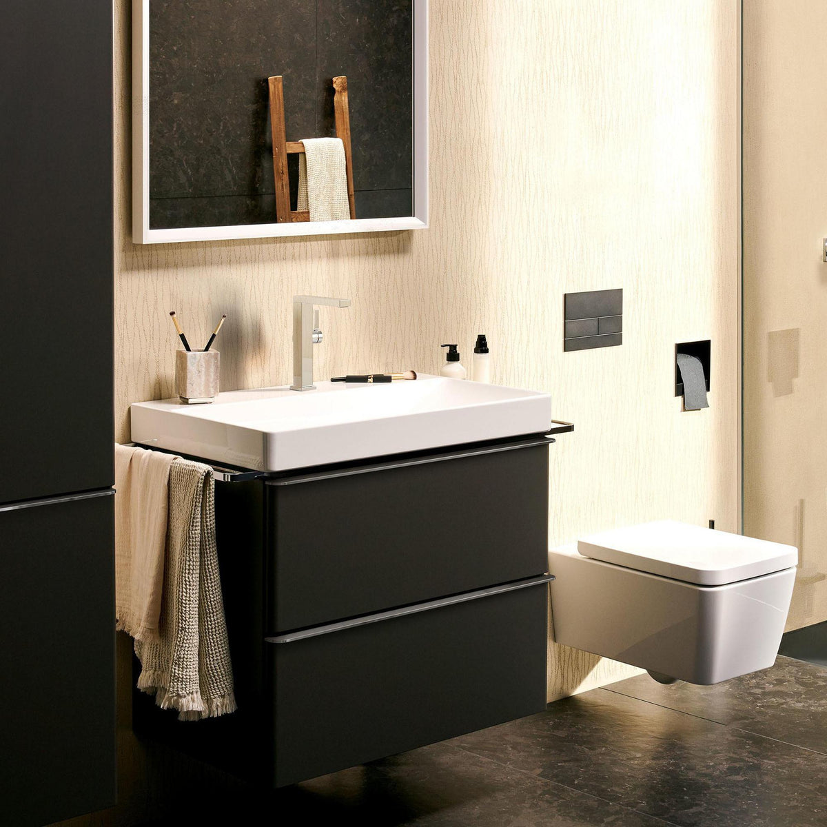 HANSGROHE Tecturis E Waschtisch-Einhebelmischer mit ComfortZone 210 und CoolStart in Chrom