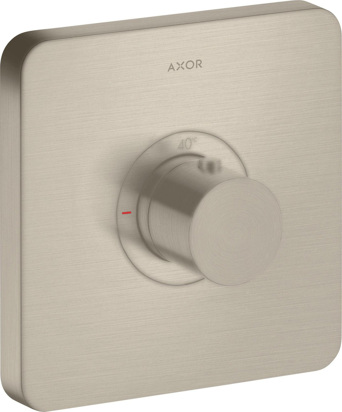 AXOR ShowerSelect Soft Thermostatbatterie Highflow Unterputz Chrom – quadratisch, 1 Verbraucher