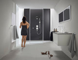 Hansgrohe ShowerSelect UP Ventil Fertigmontageset für 3 Verbraucher in Chrom