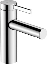 HANSGROHE Zesis S 100 Waschtisch-Einhebelmischer mit Zugstangen-Ablaufgarnitur mattschwarz – ComfortZone 100, CoolStart