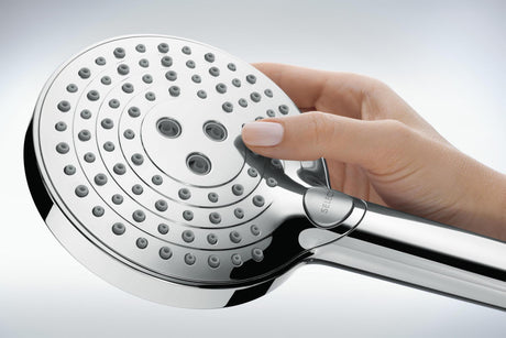 Hansgrohe Raindance Select S 120 3jet Handbrause mit Select-Taste und QuickClean in Chrom